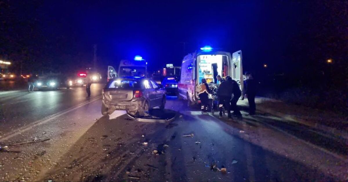 Çorum’da trafik kazası: 4 yaralı