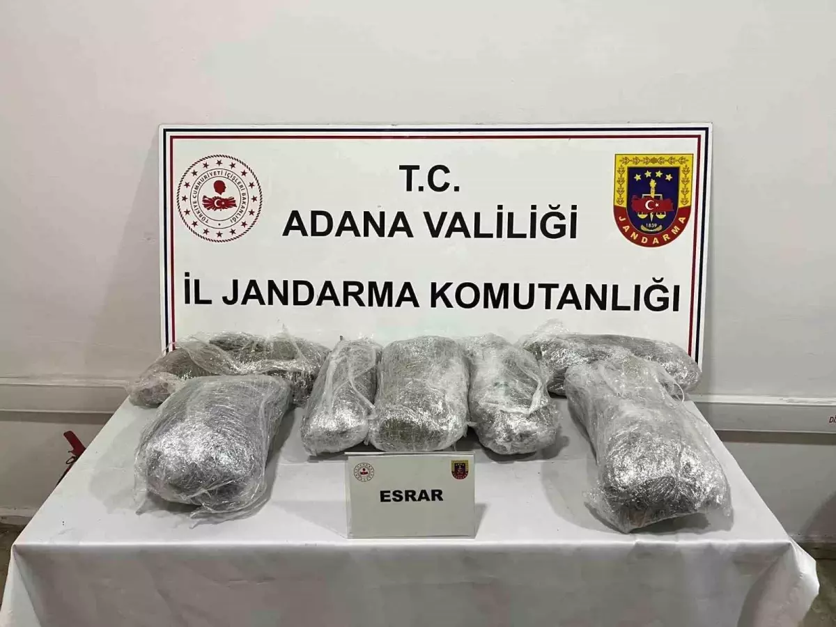 Adana’da Uyuşturucu Operasyonu: 6 Kg Ele Geçirildi